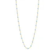 16.5" CLASSIC GIGI BABY BLUE NECKLACE