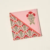 Corner Keeper Fabric Bookmark–Everbloom Dusty Rose