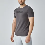 Block Logo HY-Blend Crew Tee Gull Gray