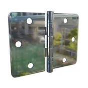 3.5 x 3.5 Hinge; Polished Chrome