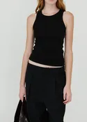 Anine Bing Eva Tank in Black