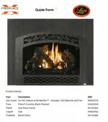 34 DVL Black Deluxe EmberGlo Display – Concord
