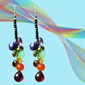 A Prayer for Becca briolette gems earring