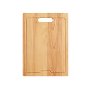 12" x 16-3/4" x 1" Rubberwood Cutting Board