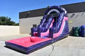Purple 13’x28′ Water Slide