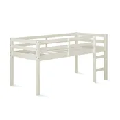 DHP Milton Kids' Low Wood Loft Bed
