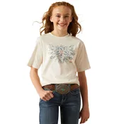 Ariat&reg; Antique White Ariat Chicken Love SS Girl’s T-Shirt