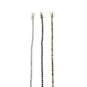 Assorted Sterling Tennis Bracelets