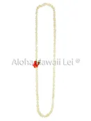 60 inch Pikake Lei (Single)