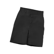 Boys Flat Front Shorts BLACK – 28 – 48 & Husky