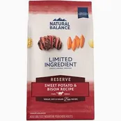12lb Limited Ingredient Grain Free Sweet Potato & Bison