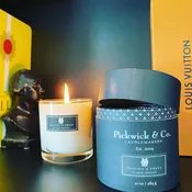 Classic Holiday Candle for Missing Q Press by Pickwick &amp; Co. — Missing Q Press