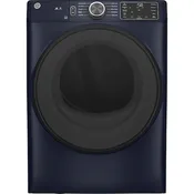 GE 7.8-cu ft Stackable Vented Electric Dryer (Sapphire Blue)