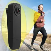 1080P Wearable Mini Body Camera | Portable Clip Video Recorder with Motion Detection, HD Recording & Pocket Camcorder
