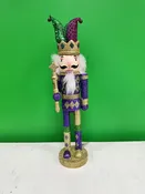 16'' Glitter Mardi Gras Nutcracker