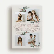 Botanical Sentiment Holiday Card
