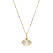 1.45 Ct. Oval Step Cut Diamond Pendant Necklace from Bespoke by Platt