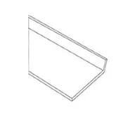 10′ LH Mitered Argento Romano Counter Top