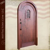 Adamas Custom Entry Door with Small Window – APD54