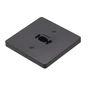 0.5" Height Monopoint - Black