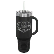 40 oz. Insulated Stainless Steel Travel Mug with Handle
