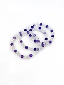 Rose and Amethyst Bracelet — SISTERS ON TATE