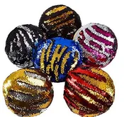 12" Sequin Pillow, 1 Pillow