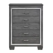 Homelegance Allura Chest in Gray 1916GY-9