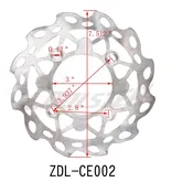 Front Disc Brake 214 Series (BDF-6) 190mm (ZDL-CE002)
