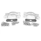 Adjustable Clamp-on gate hinge pair