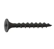 1060C - #10 X 6'' Black Coarse Screws .5M - #10 x 6" Coarse Thread Drywall Screw - Black Phosphate, Pkg 1000