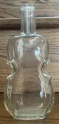 Clear Glass Violin Bottle — Montgomery Violins