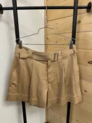 ALC women Shorts Camel 10