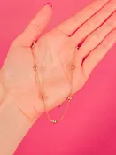 14k Gold Ball Chain Necklace