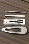4 PC MIX BASIC HAIR PIN CLIP SET