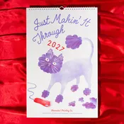 2027 Risograph Wall Calendar | Just Makin' It Through