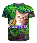 420 Munchies Cat Men's T-Shirt