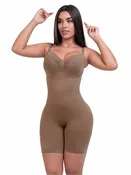 Body Faja Invisible SMI7153 Cocoa – Espalda alta y efecto lifting natural