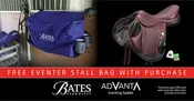 17.5" Bates Advanta Monoflap Eventing Saddle - NEW & ON SALE!!
