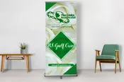 Retractable Banner + Stand — The Party Box & Co
