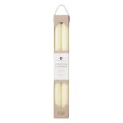 12" Taper Candles Set of 2 | Ivory
