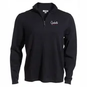 1/4 ZIP, UNISEX W/LOGO (EMB) "GRADUATE FAYETTEVILLE" LC