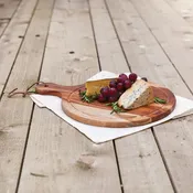 12' Acacia Wood Artisan Cheese Paddle