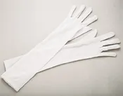 15 inch Child White Gloves