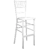 Barstool - High White Chiavari Chair — Karley's Rentals