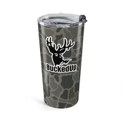 Buck Duck Camo with Classic BuckedUp® Logo Tumbler 20oz
