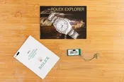 Rolex 2001 Explorer II Polar Dial 16570 with papers AW30785