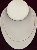 10K Gold Singapore Chain Necklace 18" 2.1g