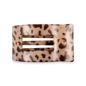 Flat Rectangle Hair Clip | Medium | Blonde Tortoise
