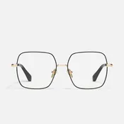 LOOK IT UP - Gold & Black Enamel
